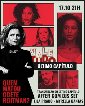 Locais em São Paulo exibem o último episódio de 'Vale Tudo'