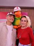João Gomes e Ana Maria Braga no 'Mais Você'
