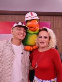 João Gomes e Ana Maria Braga no 'Mais Você'