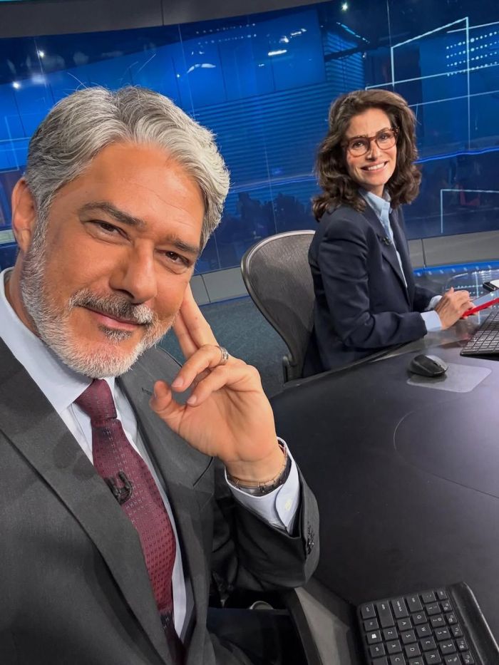 William Bonner e Renata Vasconcellos