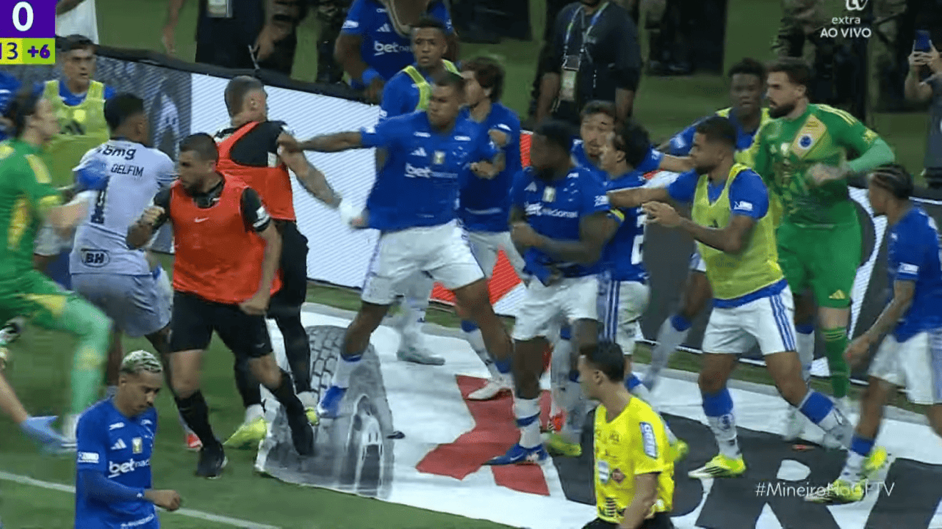 Cruzeiro x Atlético: dublador aponta o que foi dito durante pancadaria no clássico
