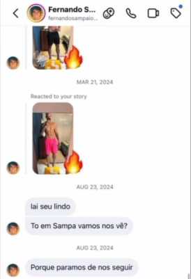 Fernando manda cantadas para Nizam antes do confinamento em A Fazenda 17