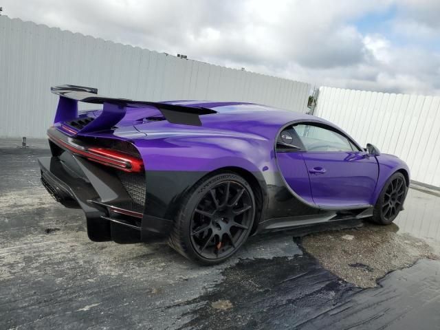 Bugatti Chiron batido