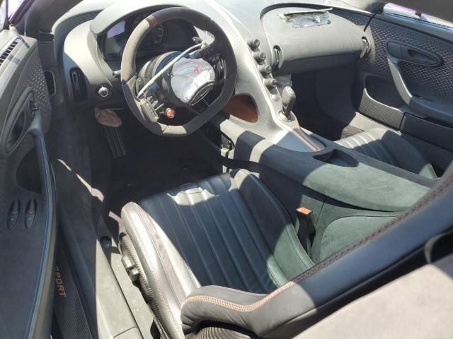 Bugatti Chiron batido