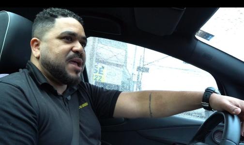 Fábio Damasceno, motorista de aplicativo • Tadeu Scafutto