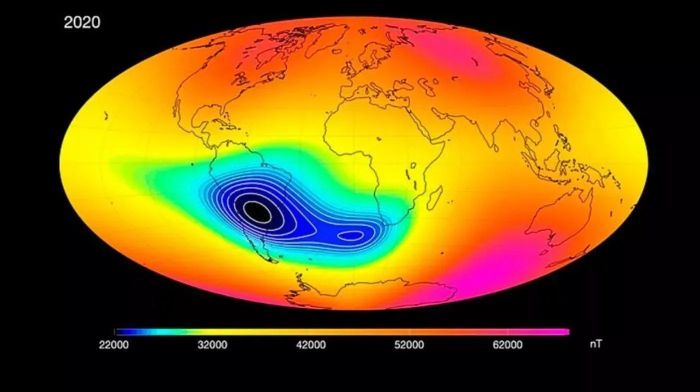 Anomalia magnética no Brasil segue crescendo, diz relatório do governo americano | CNN Brasil