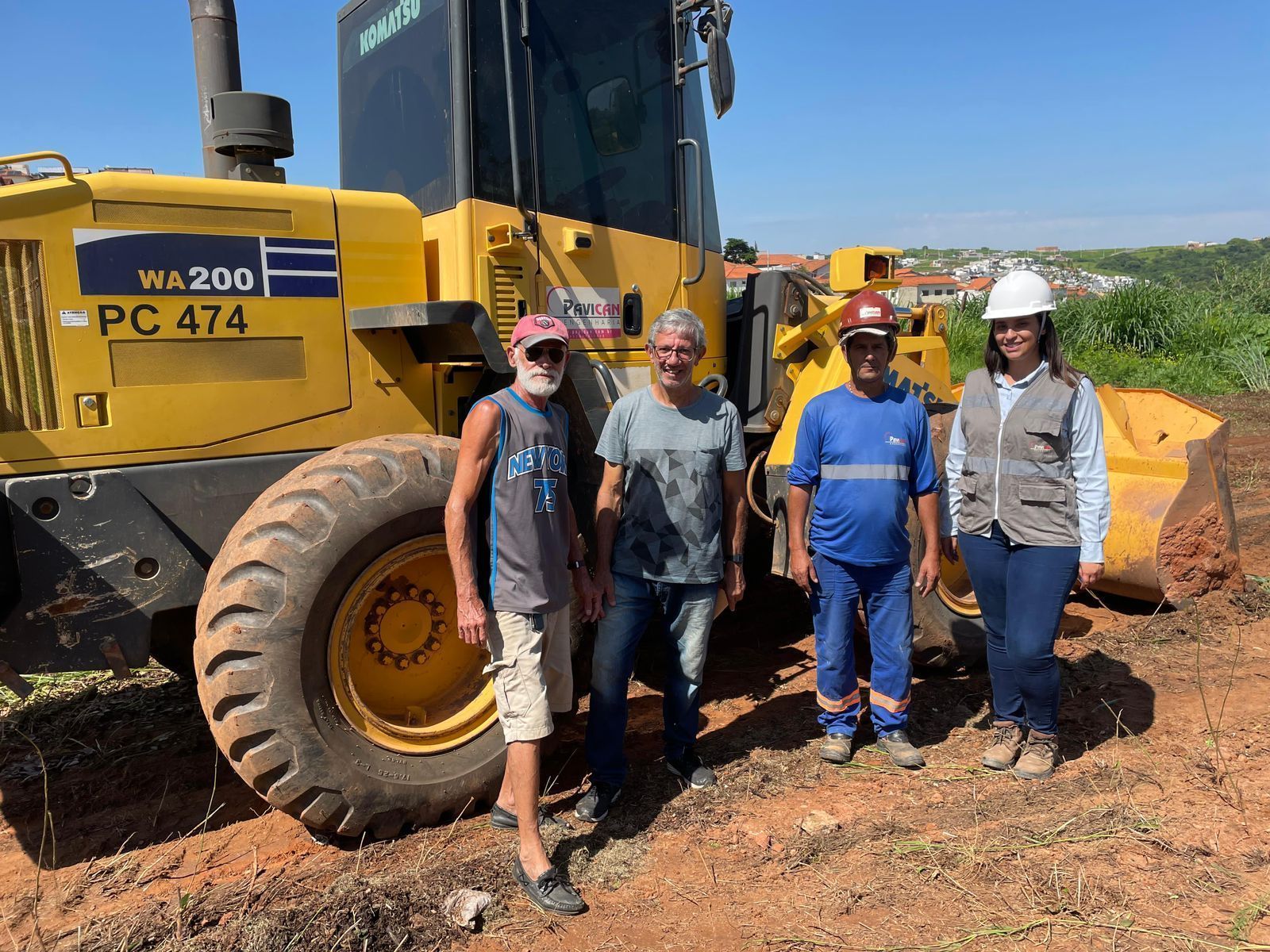 Empresa doa terraplanagem para o Parque Florestal Boa Vista