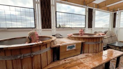 Calor era intenso e envolvente, enquanto o público ouvia Auken e Hummelgaard expor suas ideias e responder às perguntas