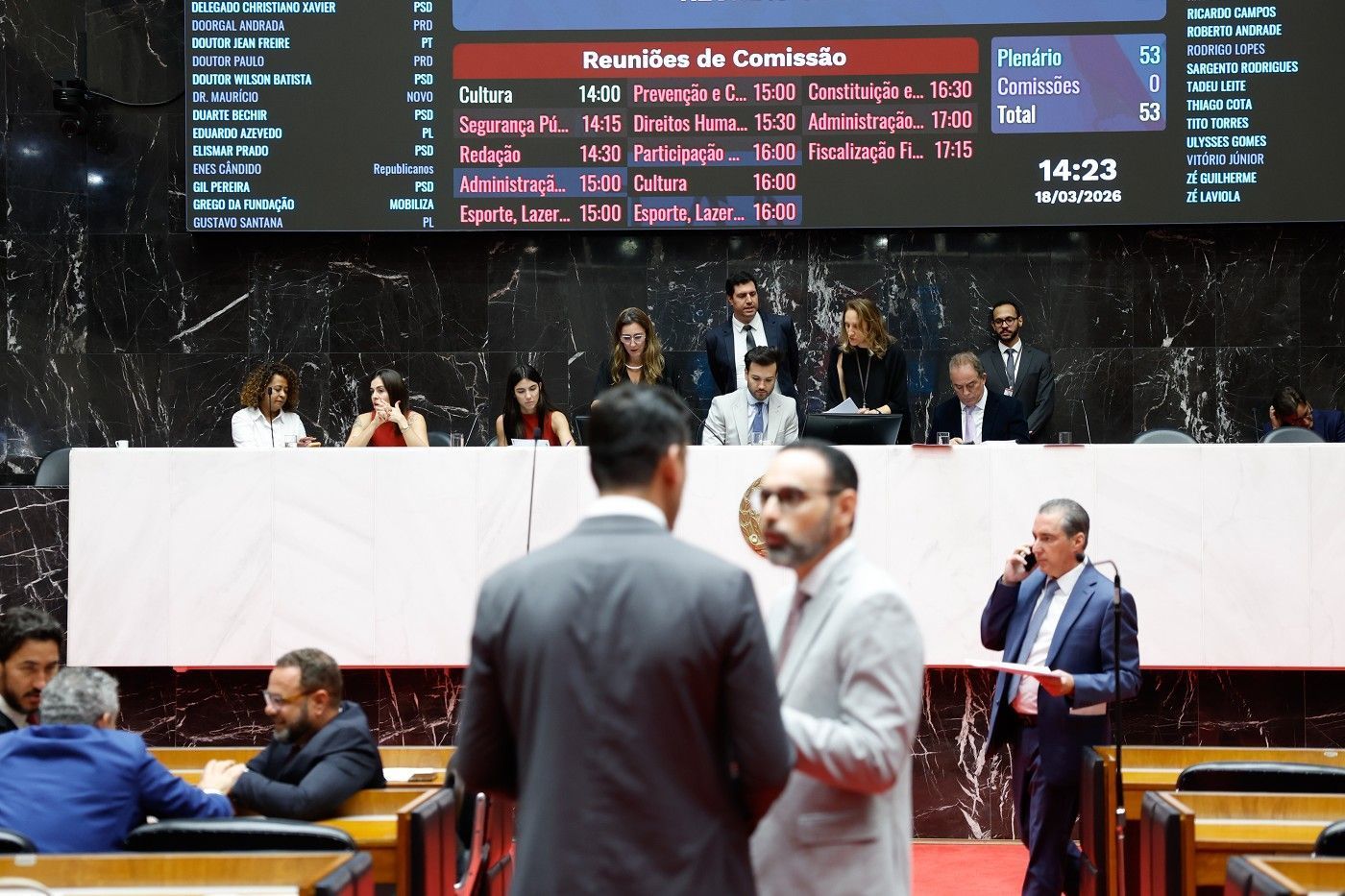 Assembleia vota vetos de Zema e destrava pauta da Casa