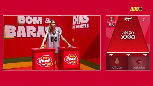 Ana Paula foi desclassificada da Prova do Líder