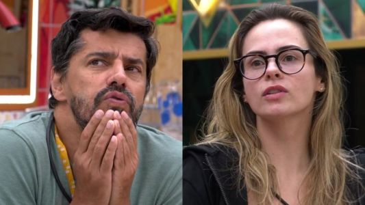 Alberto Cowboy e Ana Paula no BBB 26