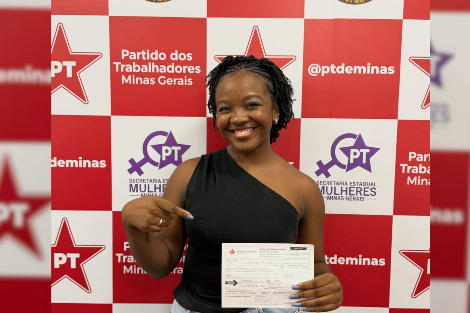 Influencer mineira se filia ao PT e pode disputar cargo em Minas nas eleições