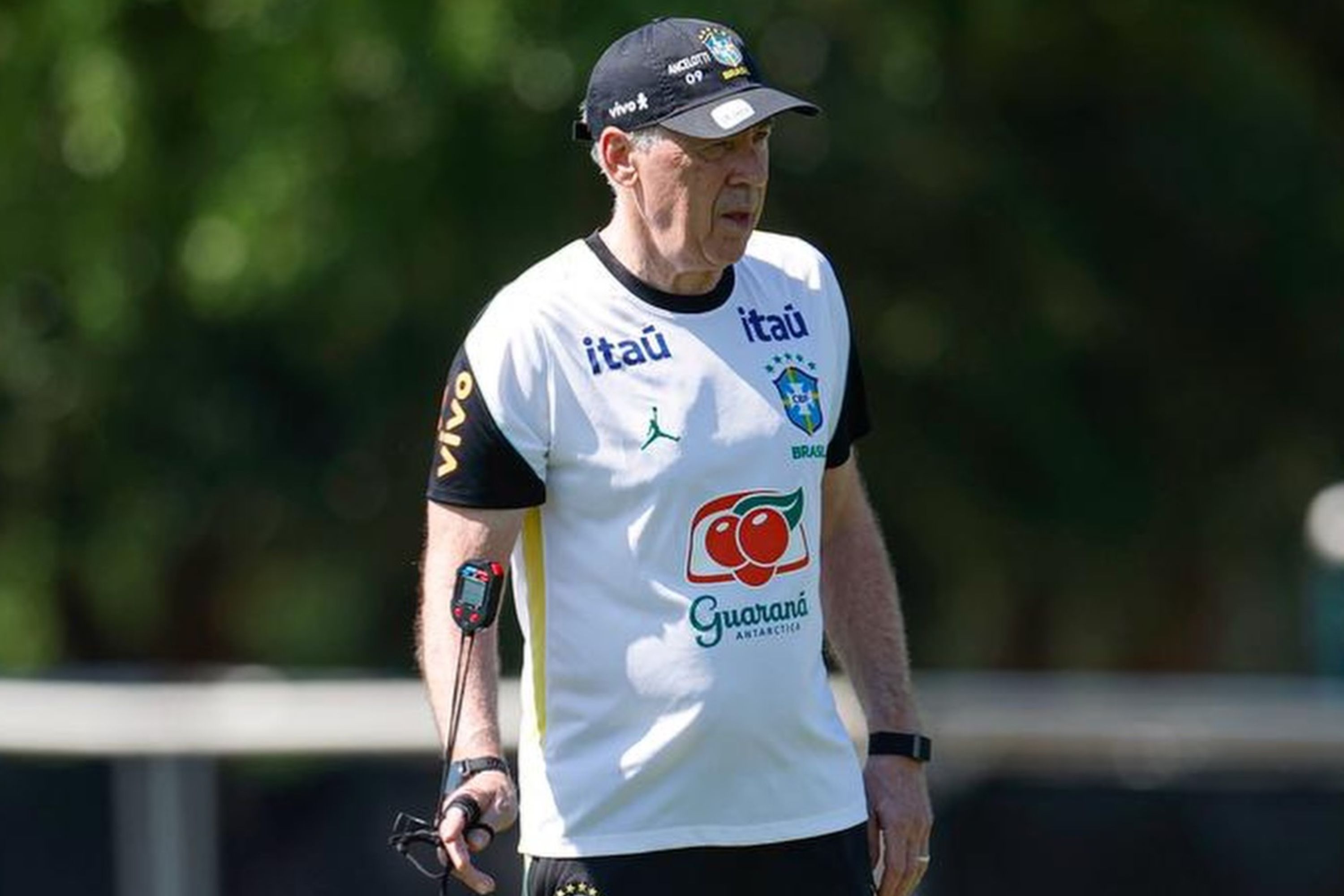 Ancelotti esboça Seleção Brasileira que deve começar amistoso diante do Panamá