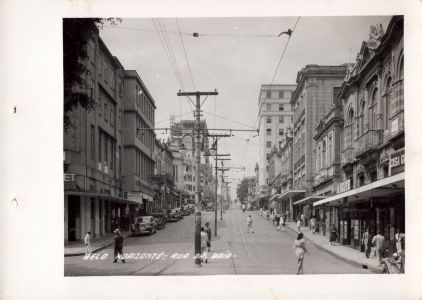 Rua da Bahia-Álbum Cidade Jardim-1929-Doação Flávio Caldeira dos Santos - APCBH • Reprodução/ APCBH