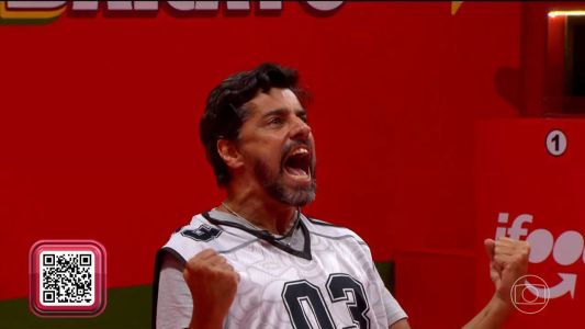 Alberto Cowboy, Líder do BBB 26 • Reprodução/Globoplay