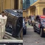 Vídeo: 'Mancha', traficante de MG preso na Bolívia, é levado para a cadeia