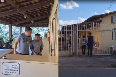 Homem é preso e confessa matar vizinha a pauladas: 'Pulei o muro e matei'