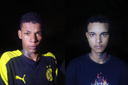 Wellington Souza de Jesus e Kauã Israel dos Reis Silva