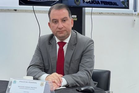Richard Murad Macedo, superintendente da PF em Minas.