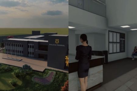 Projeta da nova delegacia da Polícia Federal em Juiz de Fora