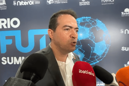 Marcelo Paz, executivo de futebol do Corinthians