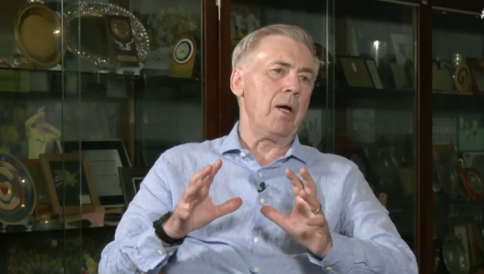 Carlo Ancelotti, treinador da Seleção Brasileira