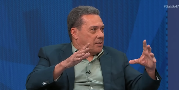 Vanderlei Luxemburgo em participação no programa Galvão e Amigos