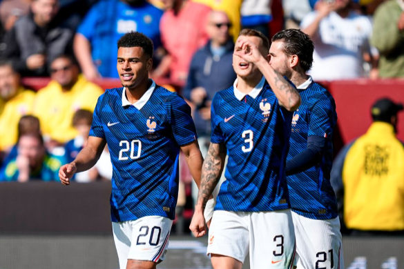 Joia do PSG brilha, e França vence Colômbia em amistoso internacional