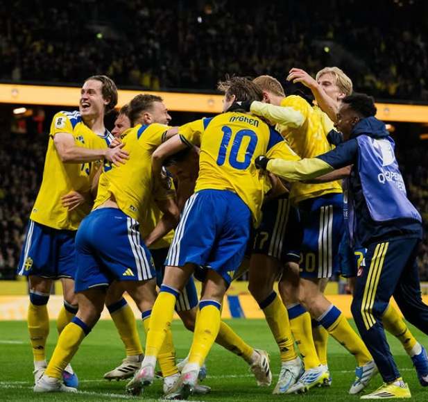 Suécia vence Polônia e garante vaga na Copa do Mundo 2026