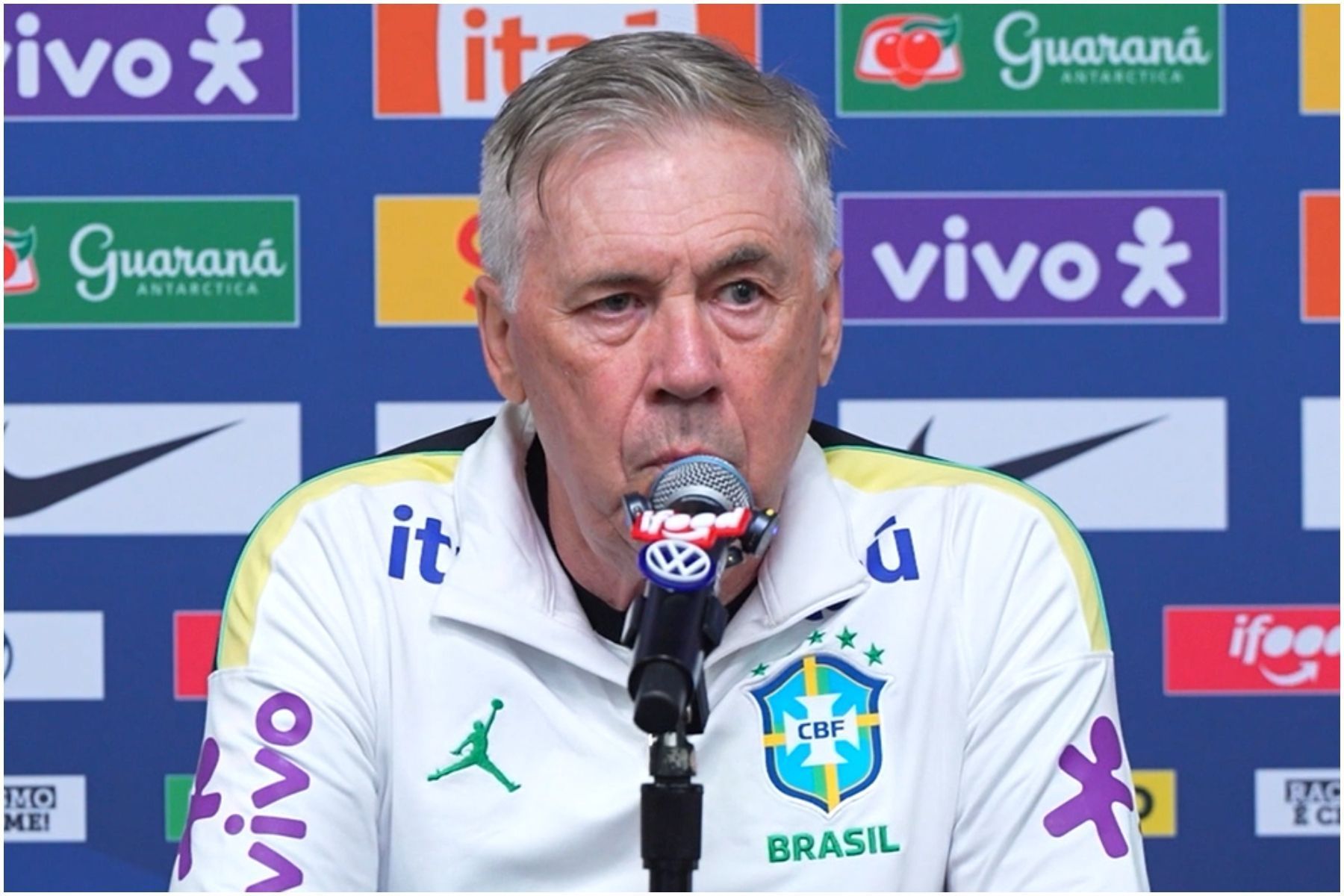 Seleção: Ancelotti abre o jogo sobre condição de Vini Jr. para amistoso com a Croácia