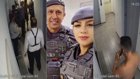 Caso Gisele vídeo mostra tenente-coronel no dia da morte da esposa