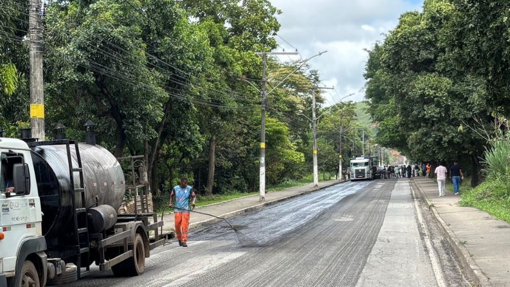 Obras no pavimento começam na avenida Alexandre Torquetti, em Timóteo