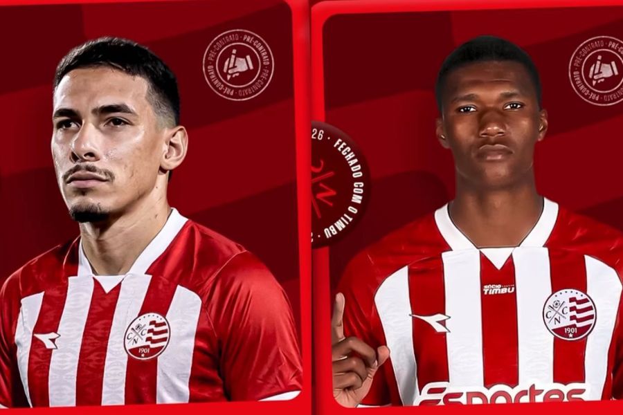 Náutico anuncia contratações de zagueiros Betão e Gustavo Henrique