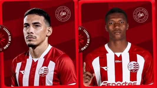 Zagueiros Betão e Gustavo Henrique são anunciados pelo Náutico