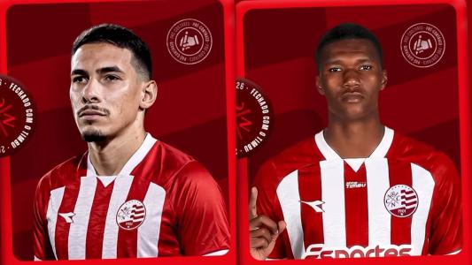 Zagueiros Betão e Gustavo Henrique são anunciados pelo Náutico