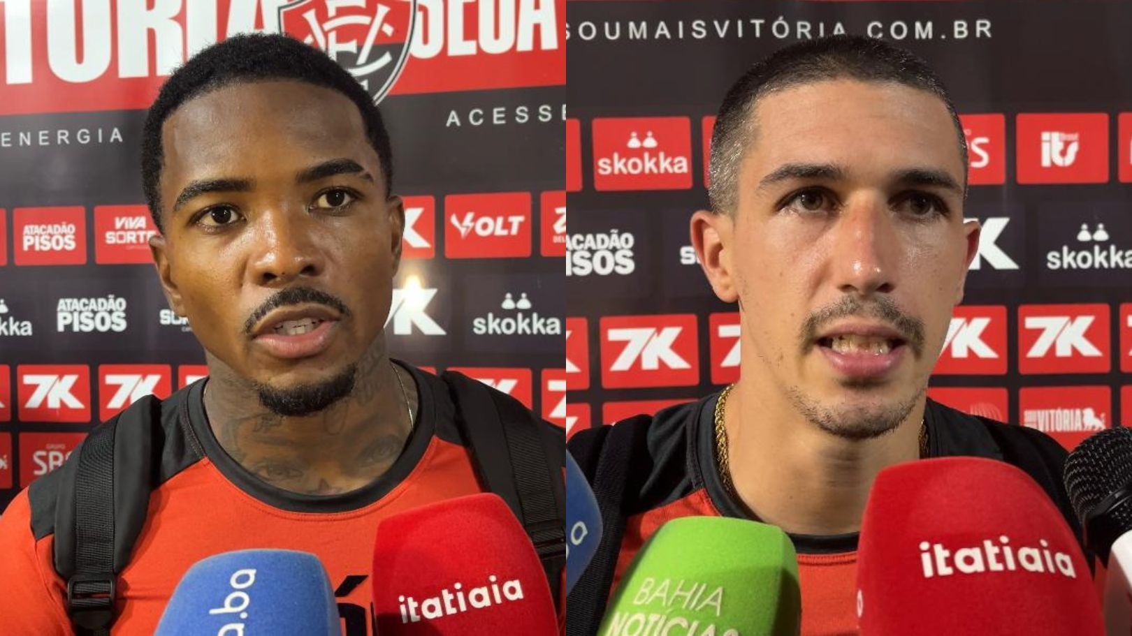 Jogadores do Vitória divergem sobre postura da equipe no Brasileirão