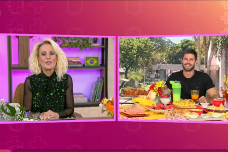 Ana Maria Braga e Jonas Sulzbach • Reprodução/Globoplay