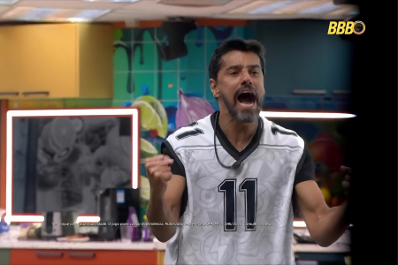 Cowboy avançou para a fase final da Prova do Líder • Reprodução/Globoplay