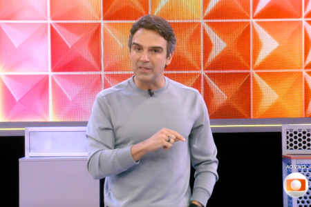 Tadeu Schmidt, apresentador do BBB 26