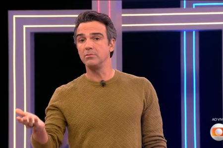 Tadeu Schmidt, apresentador do BBB 26