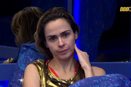 Ana Paula se queixou de dores durante Castigo do Monstro • Reprodução/Globoplay