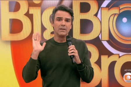 Tadeu Schmidt, apresentador do BBB 26