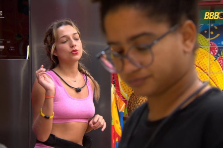 Samira confrontou Milena no BBB 26