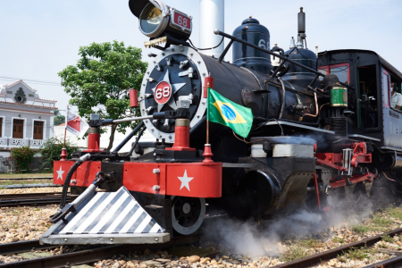 Maria Fumaça foi inaugurada por Dom Pedro II