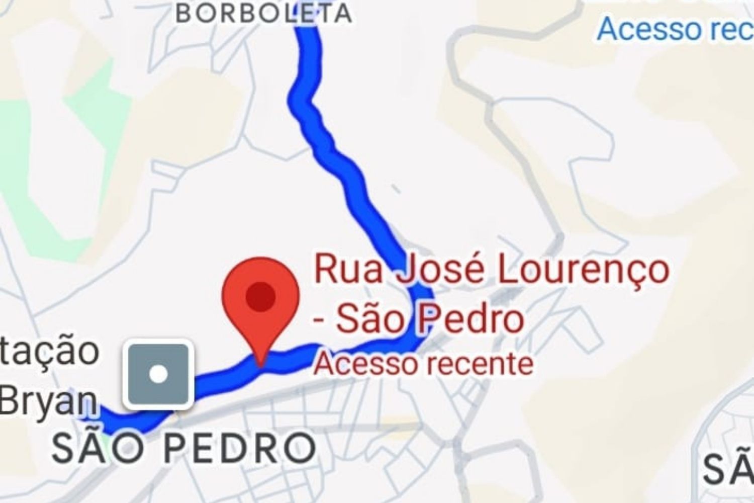 Rua José Lourenço é interditada para correção de erosão no bairro São Pedro
