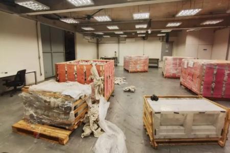 Local onde a carga de cocaína foi encontrada • Divulgação / Polícia Federal