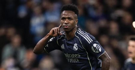 Vini Jr, atacante do Real Madrid e da Seleção Brasileira