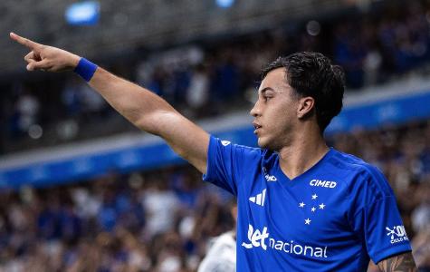 Kaio Jorge durante jogo do Cruzeiro