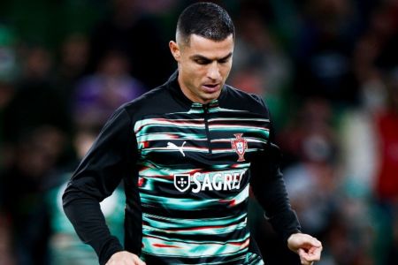 Cristiano Ronaldo em ação pela Seleção Portuguesa