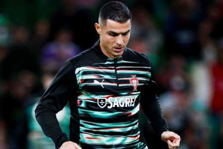 Cristiano Ronaldo em ação pela Seleção Portuguesa